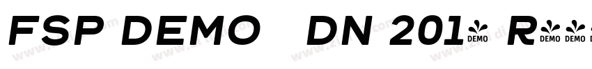 FSP DEMO   DN 2014 R字体转换